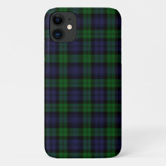 Black Watch Tartan iPhone 11 Hoesje