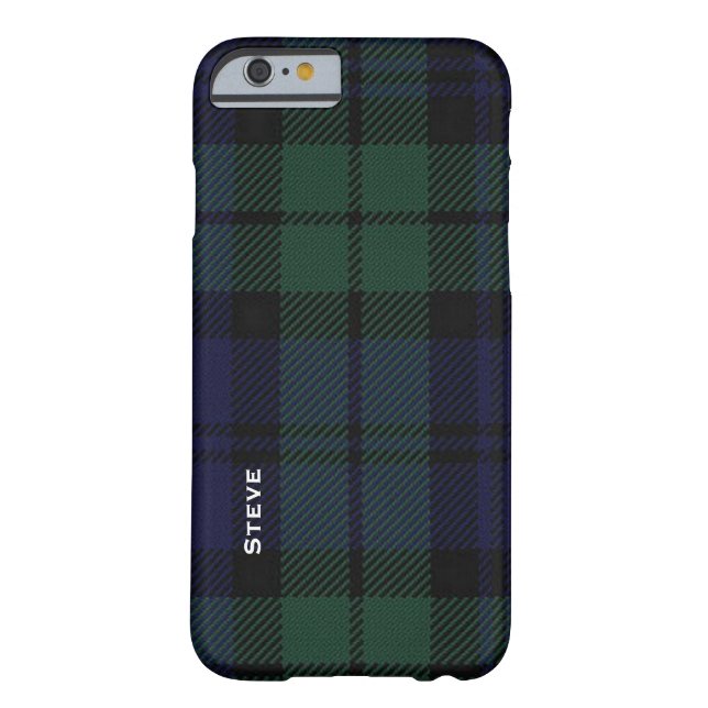 Black Watch Tartan Case-Mate iPhone Case (Achterkant)