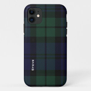 Black Watch Tartan iPhone 11 Hoesje