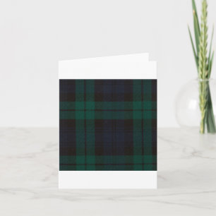 Black Watch Tartan Kaart
