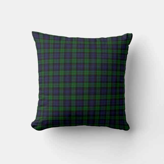 Black Watch Tartan Kussen (Voorkant)