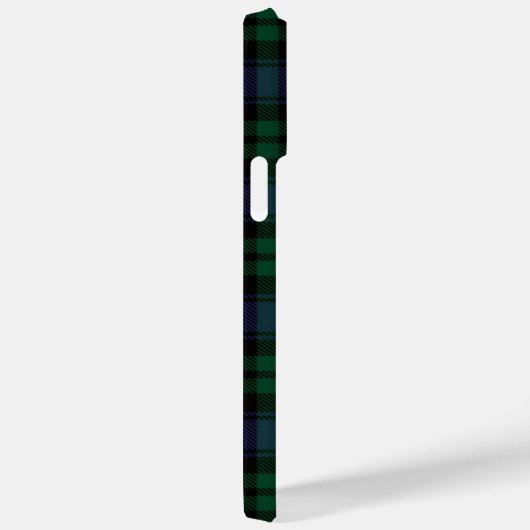 Black Watch Tartan, Plaid Case-Mate iPhone Case (Achterkant / Rechts)