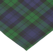 Black Watch Tartan Pset Scottish Pset Pattern Korte Tafelloper (Hoek)