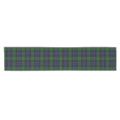 Black Watch Tartan Pset Scottish Pset Pattern Korte Tafelloper (Horizontaal)