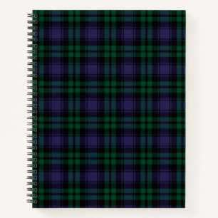 Black Watch Tartan, Schotse ruit Notitieboek