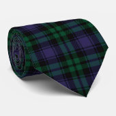 Black Watch Tartan, Schotse ruit Stropdas (Opgerold)