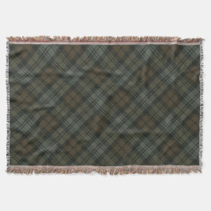 Black Watch Weathered Original Scottish Tartan Deken