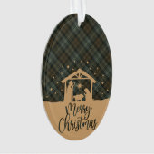 Black Watch Weathered Scottish Tartan Christmas (devant)