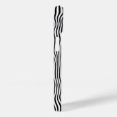 Black Wavy Stripes Case-Mate iPhone Case (Achterkant / Rechts)