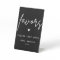 Black Wedding Favors Sign | Neem een