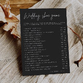 Black Wedding Shoe Game Sjabloon, Kaart