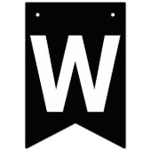 BLACK WELCOME HOME BANNER (Derde vlag)