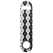 Black, white and grey diamond pattern (Devant)