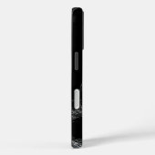 Black White Basketball Art Case-Mate iPhone Case (Achterkant / Rechts)