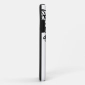 Black & White Basketball iPhone 5 Coque (Dos/Droite)