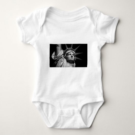 Black White beeld van Liberty New York Romper (Voorkant)