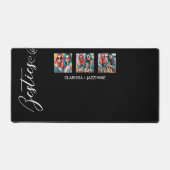 Black White Bestie moderne 3 Photo Collage (Recto)