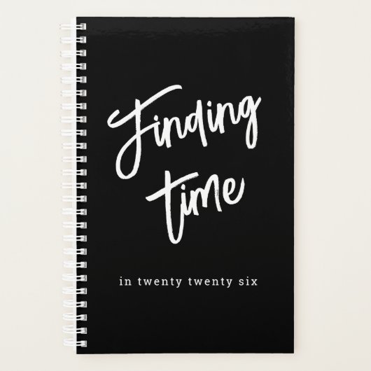 Black & White Bold Script Personalized Name  (Devant)