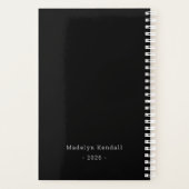 Black & White Bold Script Personalized Name  (Dos)