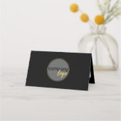 BLACK WHITE BUSINESS LOGO 10 BESTELLINGEN LOYALITE KLANTENKAARTJE (Voorkant)