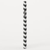 Black White Chevron Case-Mate iPhone Case (Achterkant/rechts)