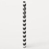 Black White Chevron Case-Mate iPhone Case (Achterkant/links)