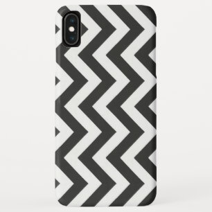 Black White Chevron iPhone XS Max Hoesje