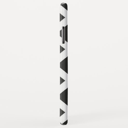 Black White Chevron Case-Mate iPhone Case (Achterkant/rechts)