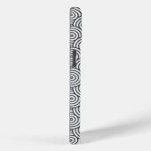 Black & White Concentric Circle Telefoonhoes Case-Mate iPhone Case (Achterkant / Rechts)