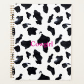 Black White Cow Print Cowgirl (Devant)