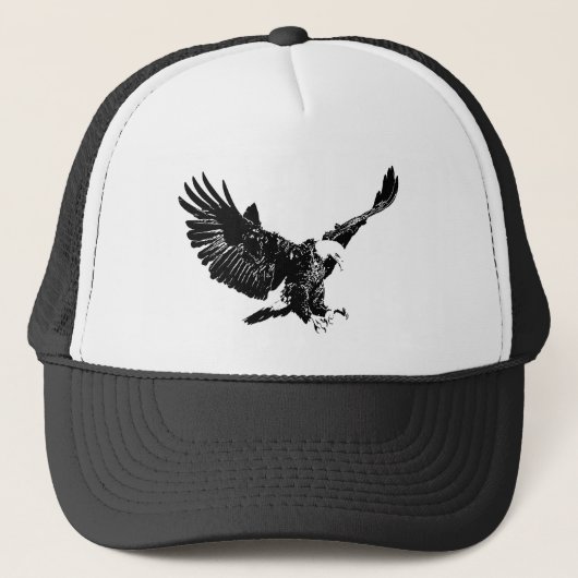 Black & White Eagle Petten (Voorkant)