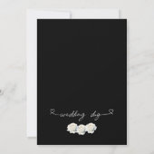 Black & White Elegant Wedding Invitation (Dos)