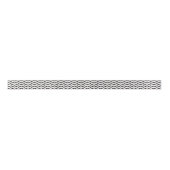 Black White en Blush Chevron Ribbon Lint (Voorkant)