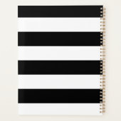 Black White Family Photo Collage Planner (Achterkant)