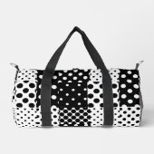 Black White Fashion Polka Dots Style Design  Plunjezak (Voorkant)