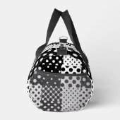 Black White Fashion Polka Dots Style Design  Plunjezak (Rechts)