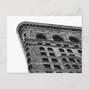 Black & White Flatiron Building Foto van NYC Briefkaart