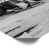 Black & White Flatiron Building Foto van NYC Poster (Hoek)