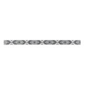 Black White Geometric Tribal Pattern Aztec Boho Lint (Voorkant)
