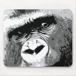 Black & White Gorilla Muismat