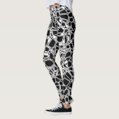 Black White gothic Leggings (Links)