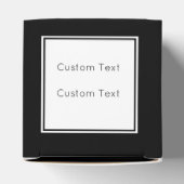 Black & White Hangover Relief Kit Bedankdoosjes (Bovenkant)