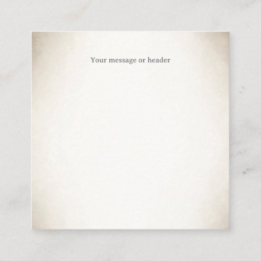 Black & White Harlequin Dramatic Custom Monogram Informatiekaartje (Achterkant)