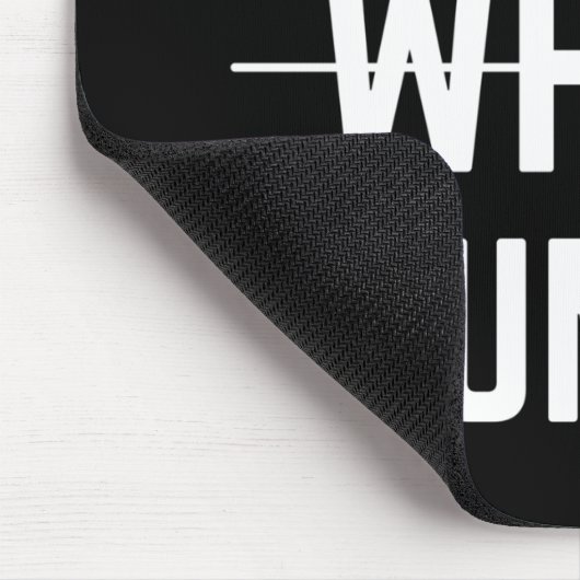 Black White Human Muismat (Hoek)