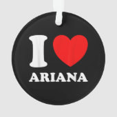 Black White I Love Ariana (dos)