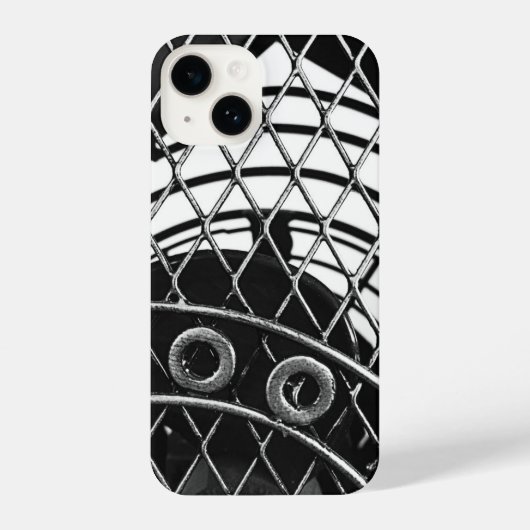 Black White Industrial Abstracte geometrische foto iPhone Hoesje (Achterkant)