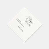 Black & White juicht om het script te houden Servet (Hoek)