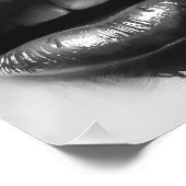 Black & White Lips Collage Glossy Poster Perfect Poster (Hoek)