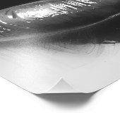 Black & White Lips Collage Photo Enlargement (Coin)