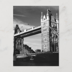Black & White London Tower Bridge Briefkaart